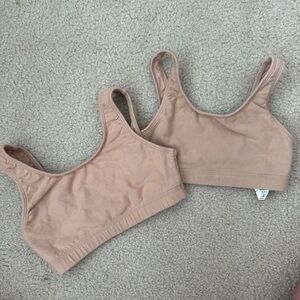 GK Gymnastics/Cheerleading Sports Bras (set of 2)